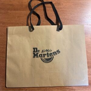 Dr. Martens Brown Paper Shopping Bag